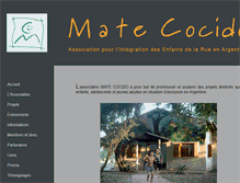 Tablet Screenshot of matecocido.org